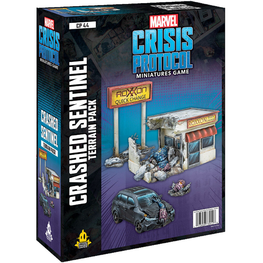 Atomic Mass Games Marvel: Crisis Protocol Miniatures Game - Black Atomic Mass Games Marvel: Crisis Protocol Miniatures Game - Black