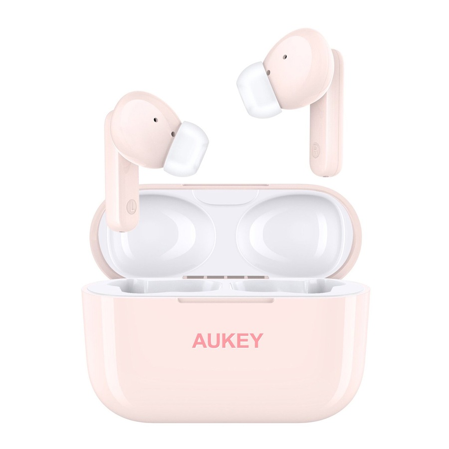 AUKEY MiniS True Wireless Bluetooth 5.1 Stereo Music Earbuds/Earphones Pink