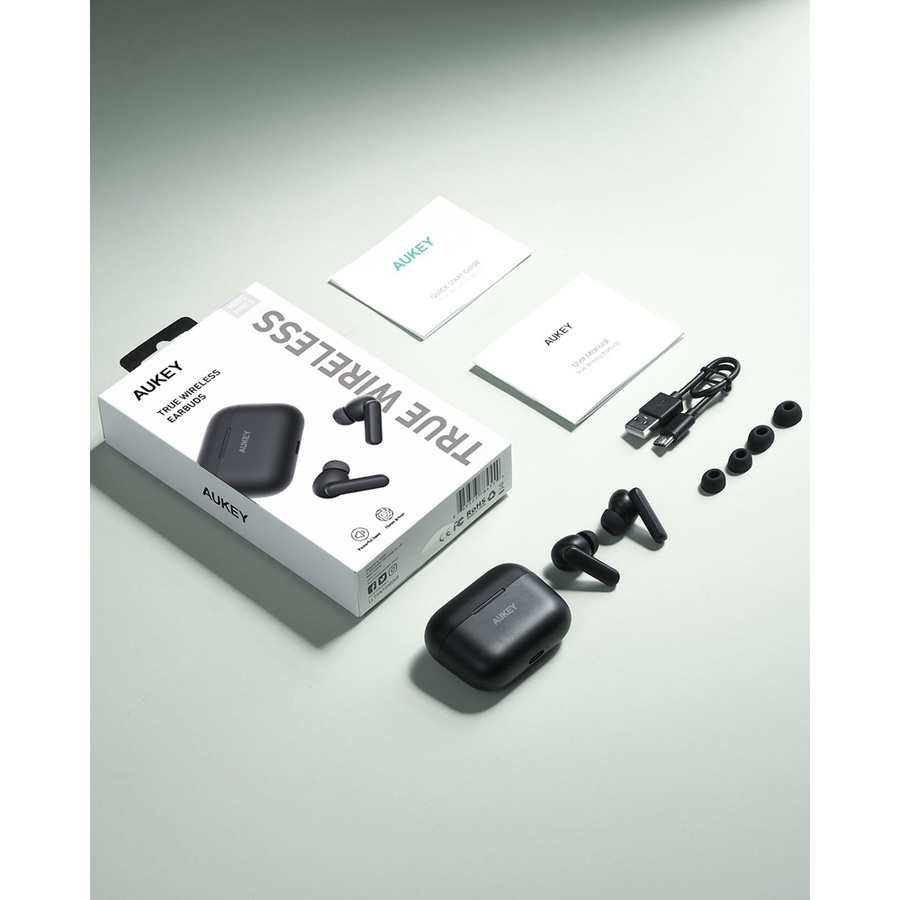 AUKEY MiniS True Wireless Bluetooth 5.1 Stereo Music Earbuds/Earphones Pink