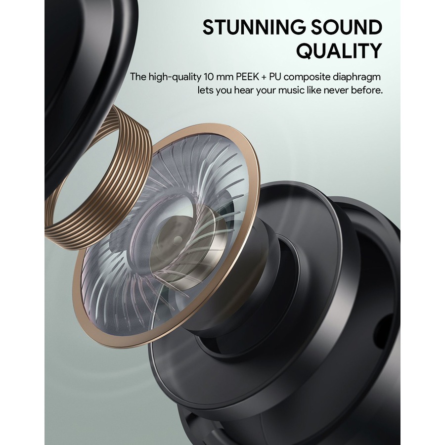 AUKEY MiniS True Wireless Bluetooth 5.1 Stereo Music Earbuds/Earphones Pink