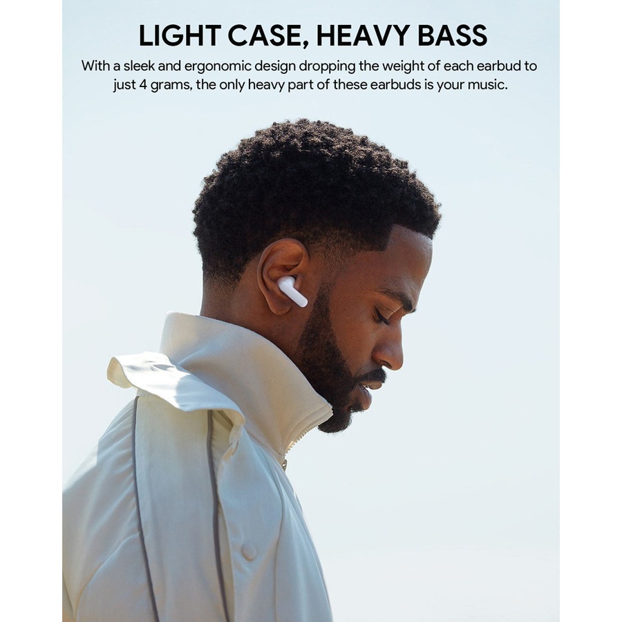 AUKEY MiniS True Wireless Bluetooth 5.1 Stereo Music Earbuds/Earphones Pink