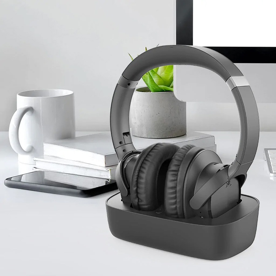 Avantree 2-in-1 Wireless TV Headphones with Charging Base & BT Transmitter