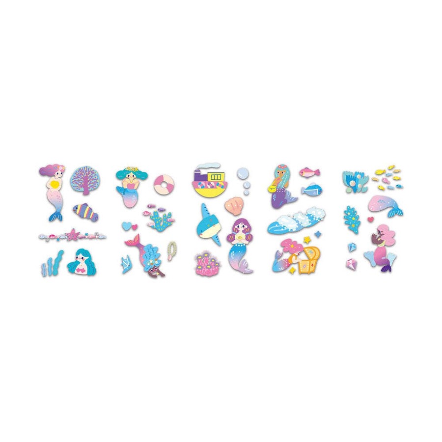 Avenir Nail Stickers & Tattoos Mermaids Decorate Style Kids/Children Art 3y+