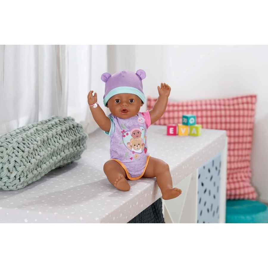 BABY Born Eva Baby Doll W/ Ten Lifelike Functions & Fun Acceccories 3y+ 43cm