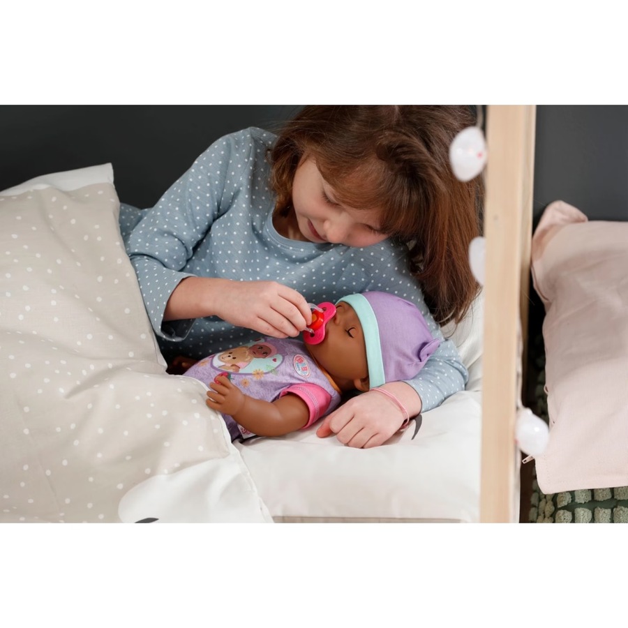 BABY Born Eva Baby Doll W/ Ten Lifelike Functions & Fun Acceccories 3y+ 43cm