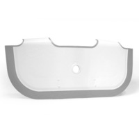 BabyDam Bath Barrier Baby Dam/Toddler/Kids Tub/Bathtub/Bathing Save Water - Grey