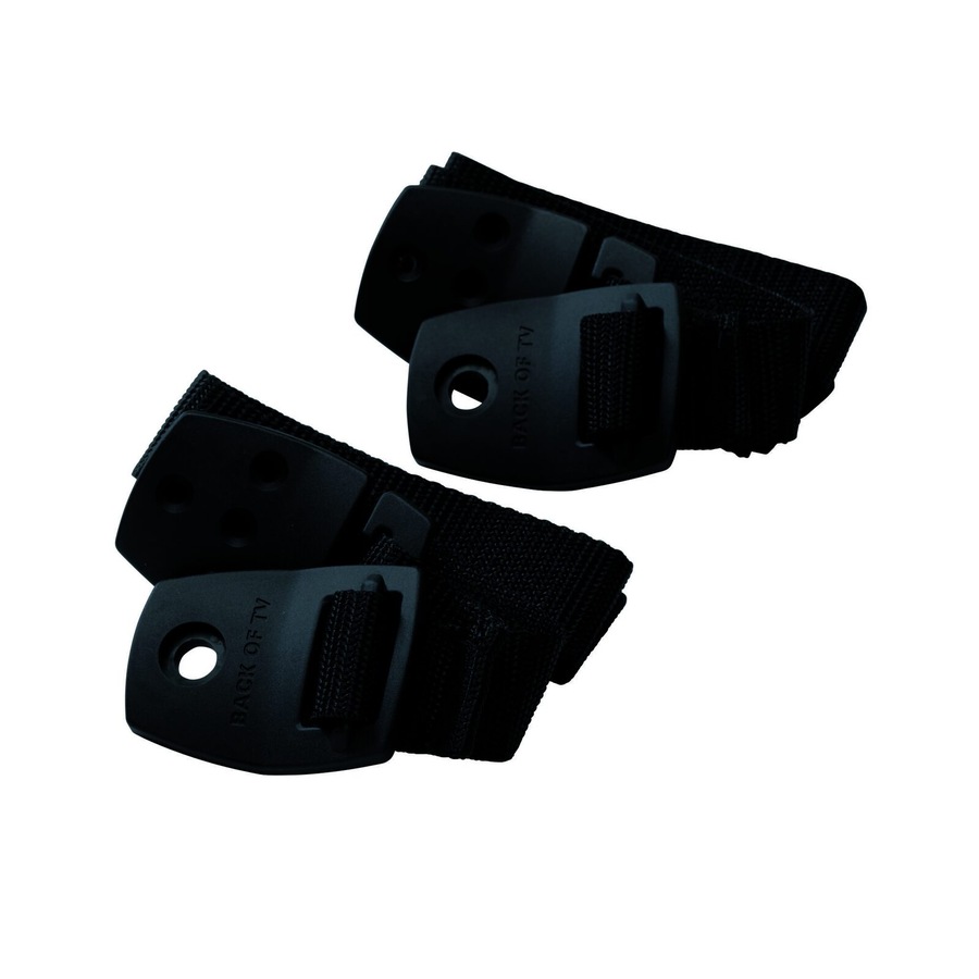 BabyDan Anti-Tip Baby/Infant Protection Safety Secure Straps For Television BLK