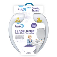 BabyU Cushie Tushie Padded Toddler Toilet Training Kids Potty Seat w/Handle