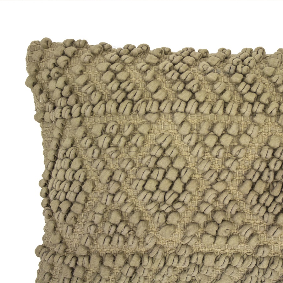 Bambury Home Decor Decorative Glenelg Cushion 30x60cm Flax Cotton Woven