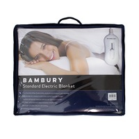 Bambury Electric Blanket Soft Touch Home Bedding