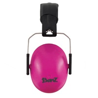 Banz Hear No Blare Kids Noise Control/Ear Hearing Protection Earmuffs 3y+ Pink