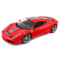 Bburago 1:18 Ferrari Race & Play 458 Speciale Diecast Car Kids Vehicle Toy Red