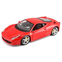 Bburago 1:24 Ferrari Race & Play 458 Italia Car Diecast Vehicle Kids Toys 3y+ RD
