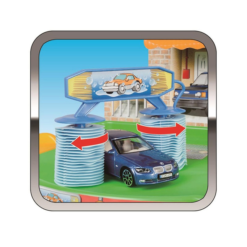 Buy Bburago 143 Street Fire Kids Toy Auto Service Car Wash Pretend