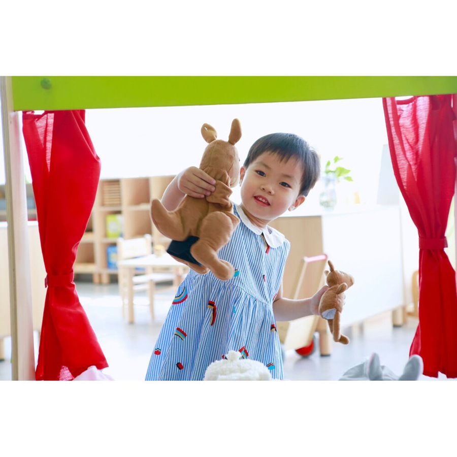 Beleduc Puppet Theatre Imaginative Play Pretend Playset Kids/Children - 3y+