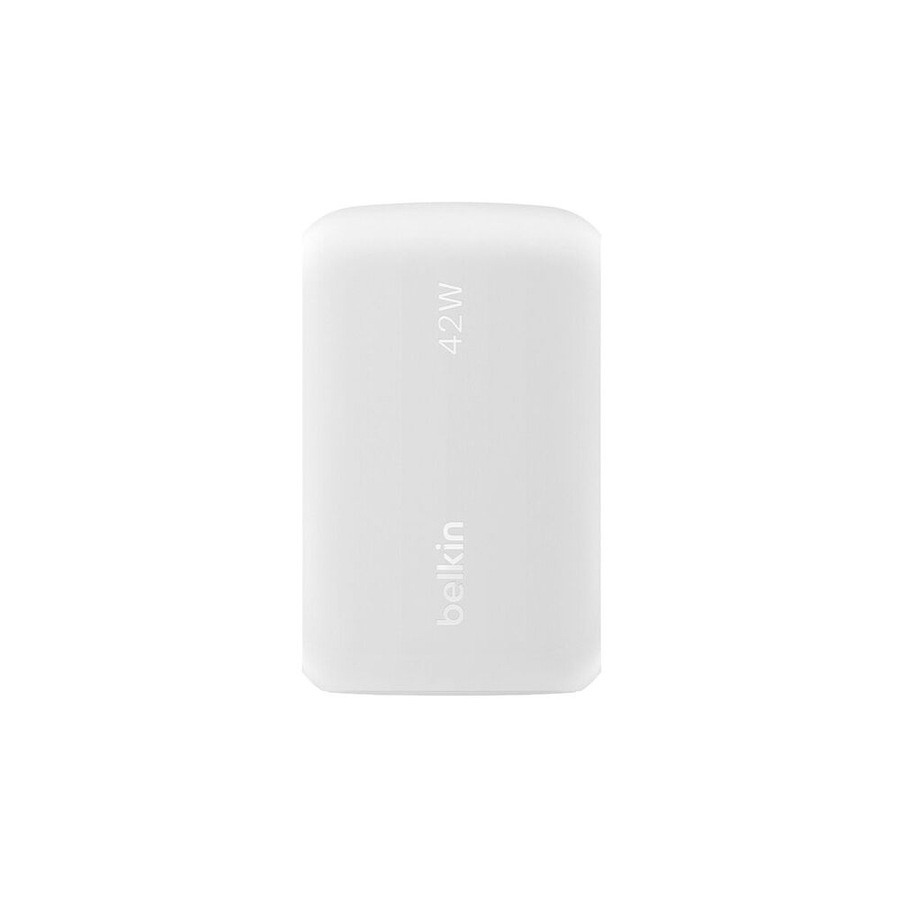 Belkin Boostcharge 42W Fast-Charging Dual Port USB-C & USB-A Wall Charger White