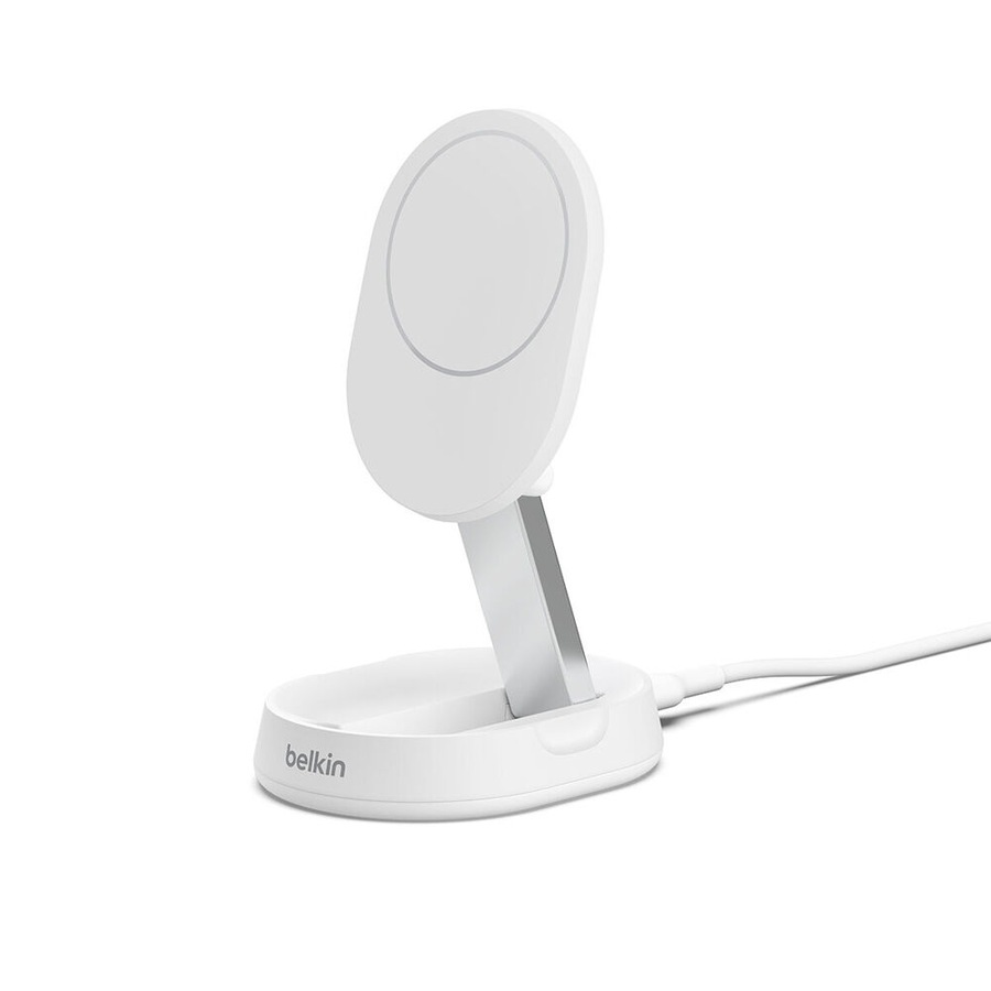 Belkin BoostCharge Pro 15W Convertible Magnetic Charging Stand w/ Qi2 White