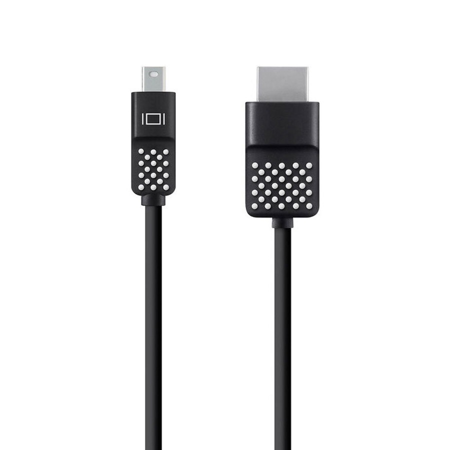 Belkin Mini Display Port to HDMI 1.8m Cable 4K Connector For MacBook Pro Black