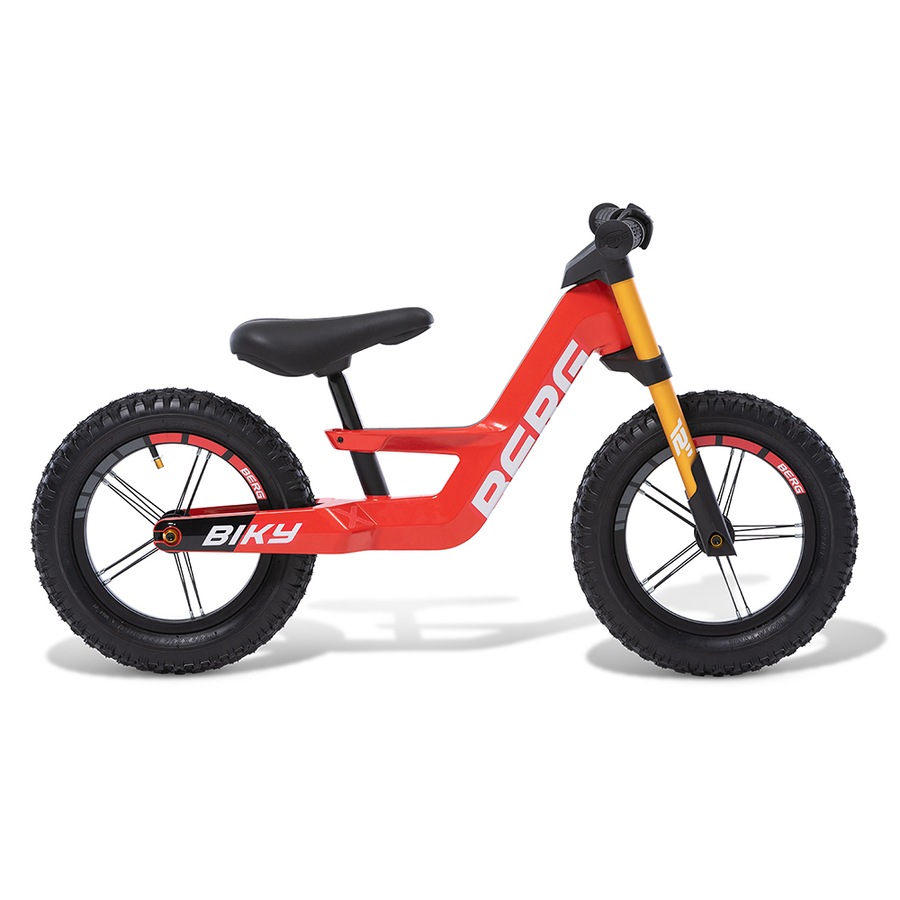 Berg Biky Cross Push Balance Bike for Kids – Red, Age 2-5