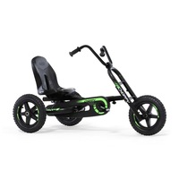 Berg Choppy Neo 2.0 Kids/Children's Pedal Go Kart Ride On Toy Green/Black 3-8y