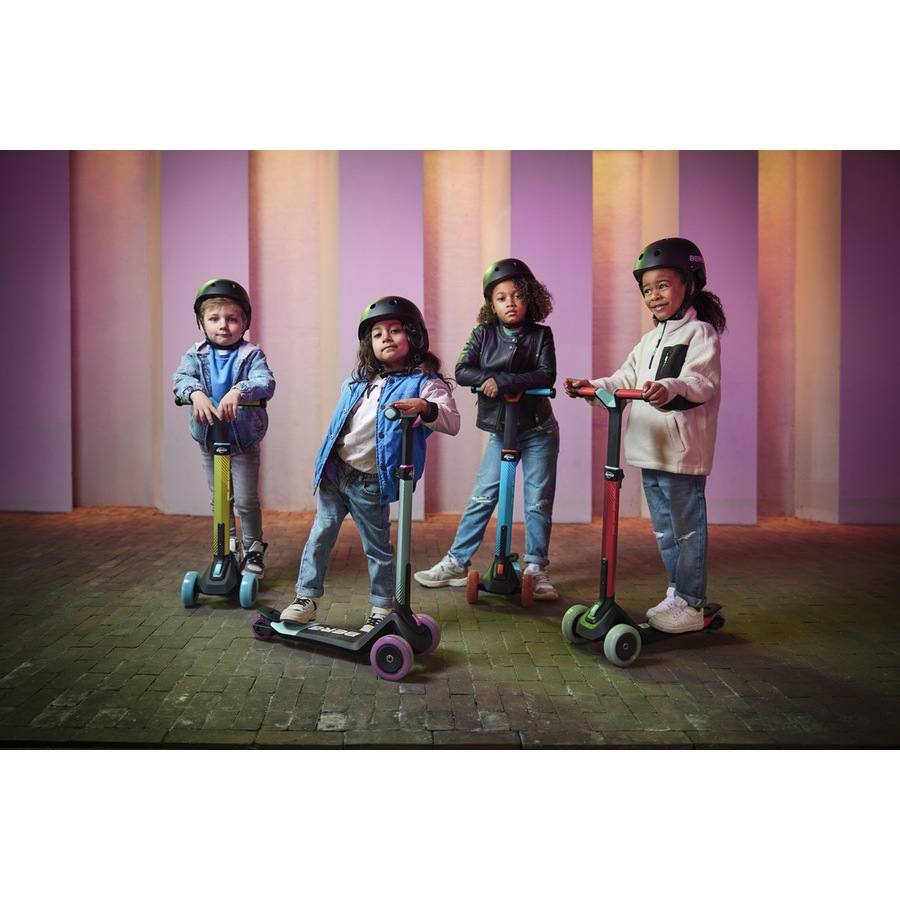 Berg Nexo Foldable Kids' Scooter with Lights - Mint Age 2+