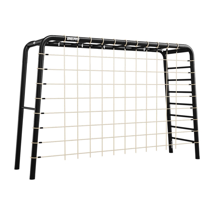 Berg Playbase Nylon Kids/Childrens Climbing Rope Net Large 360x235cm Brown