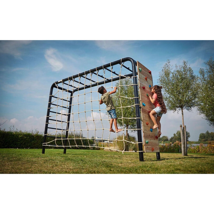 Berg Playbase Wood/Steel Outdoor Kids/Childrens Climbing Wall 101x118cm