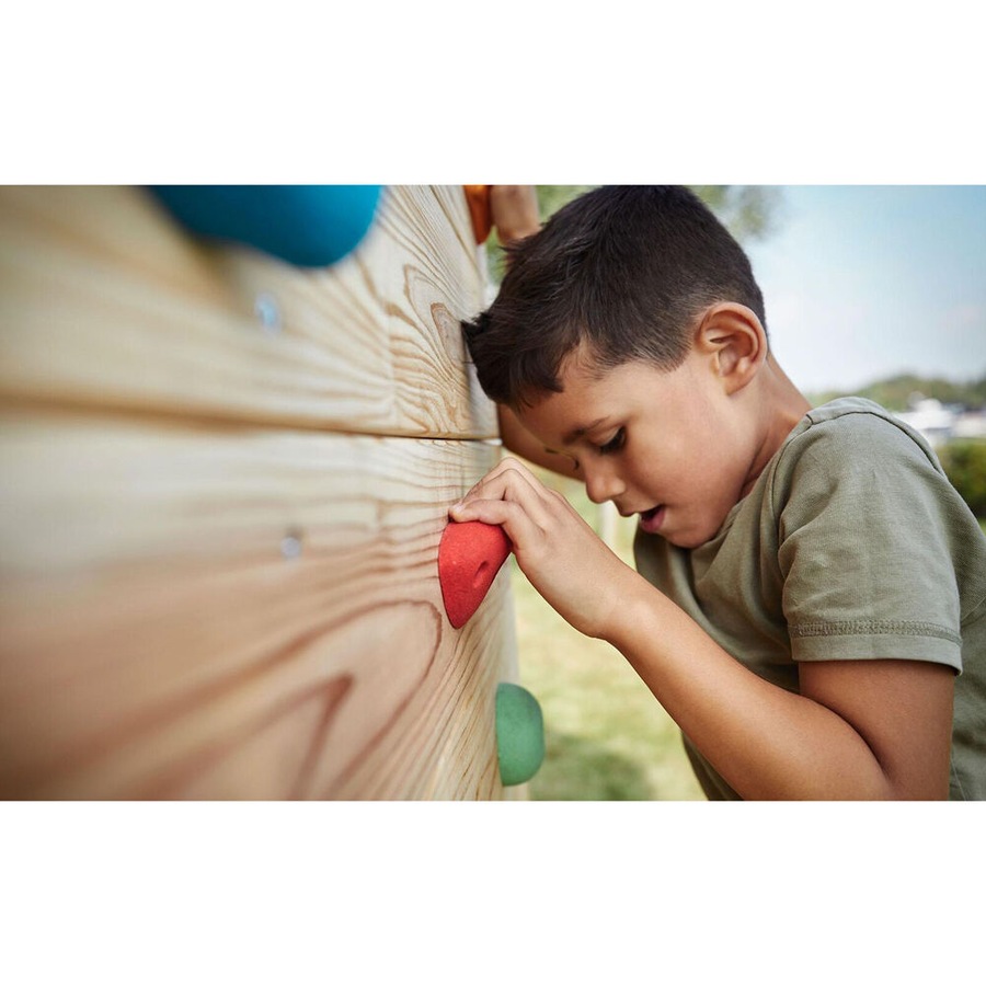 Berg Playbase Wood/Steel Outdoor Kids/Childrens Climbing Wall 101x118cm