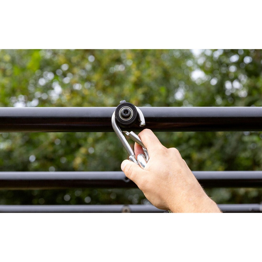 Berg Playbase Wooden Adjustable Outdoor Kids Trapeze Swing 100x58cm Brown