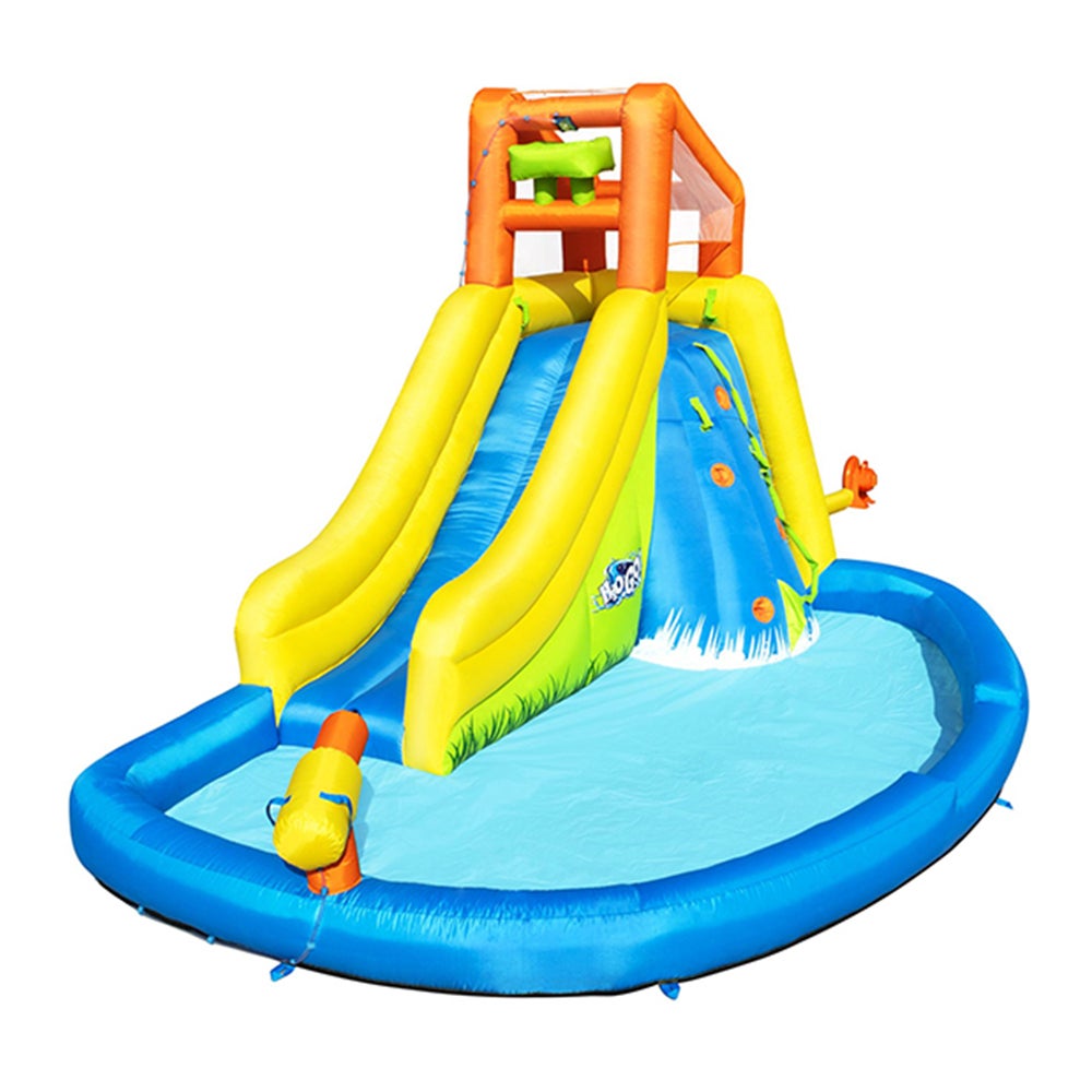 Bestway 4.35m Mount Splashmore Inflatable Water Park Pool Slide Kids Toy 5y