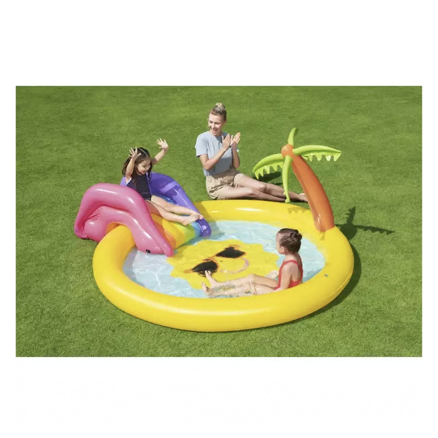 Bestway H2OGO! 237cm Kids Inflatable Pool Sunnyland Splash Play Set 2y+ Toy
