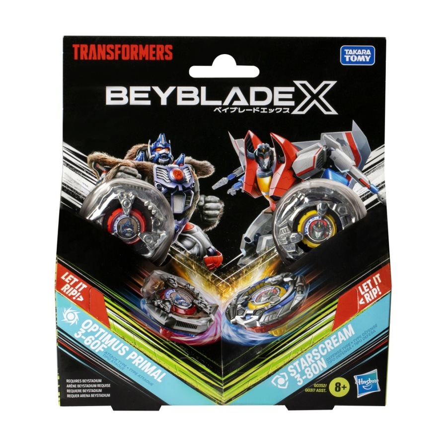 Beyblade X Kids Battle Play Toy Set W/ Launchers Transformers Assorted