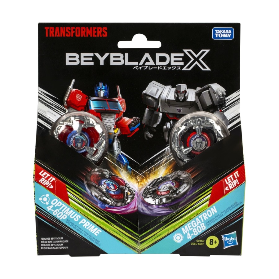 Beyblade X Kids Battle Play Toy Set W/ Launchers Transformers Assorted