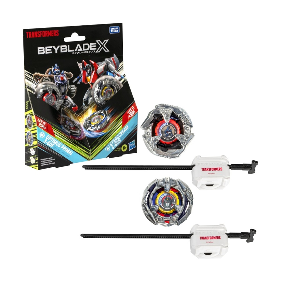 Beyblade X Kids Battle Play Toy Set W/ Launchers Transformers Assorted