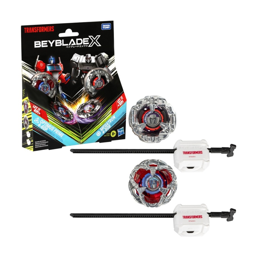 Beyblade X Kids Battle Play Toy Set W/ Launchers Transformers Assorted