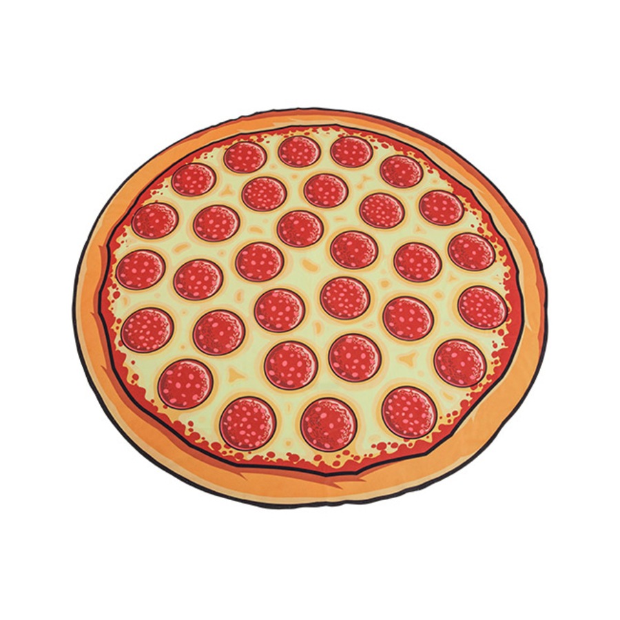 BigMouth Inc. 152cm Gigantic Pizza Beach Blanket Outdoor Pool Travel Mat Round