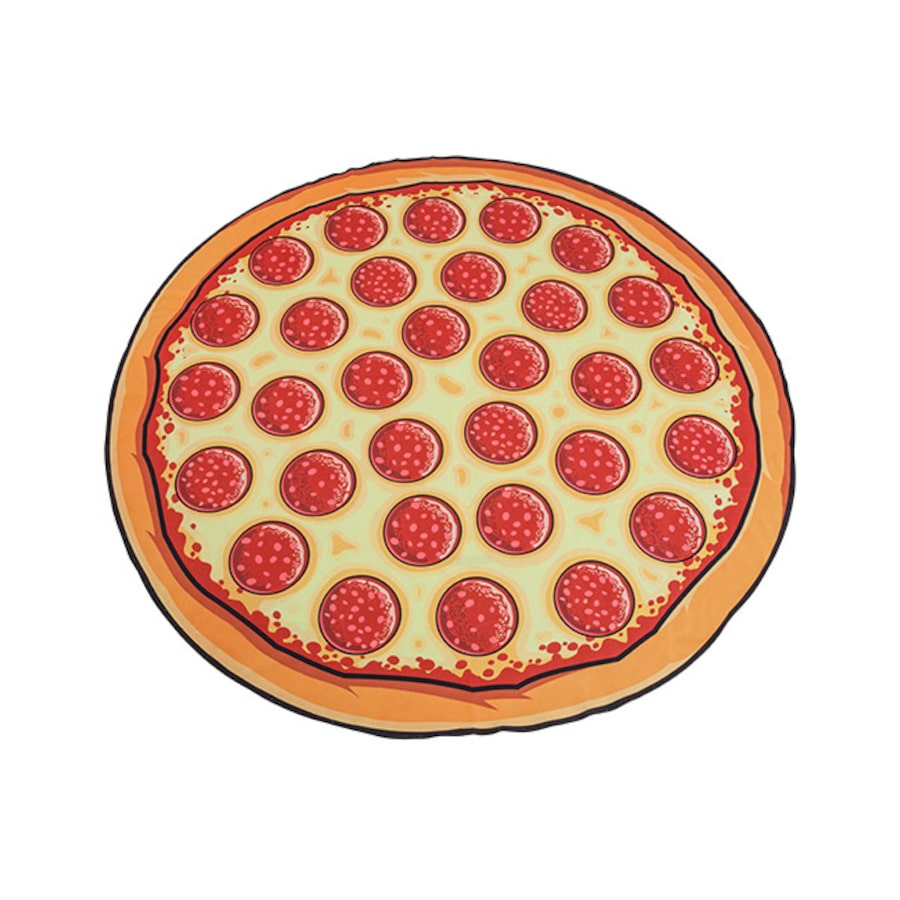 BigMouth Inc. 152cm Gigantic Pizza Beach Blanket Outdoor Pool Travel Mat Round