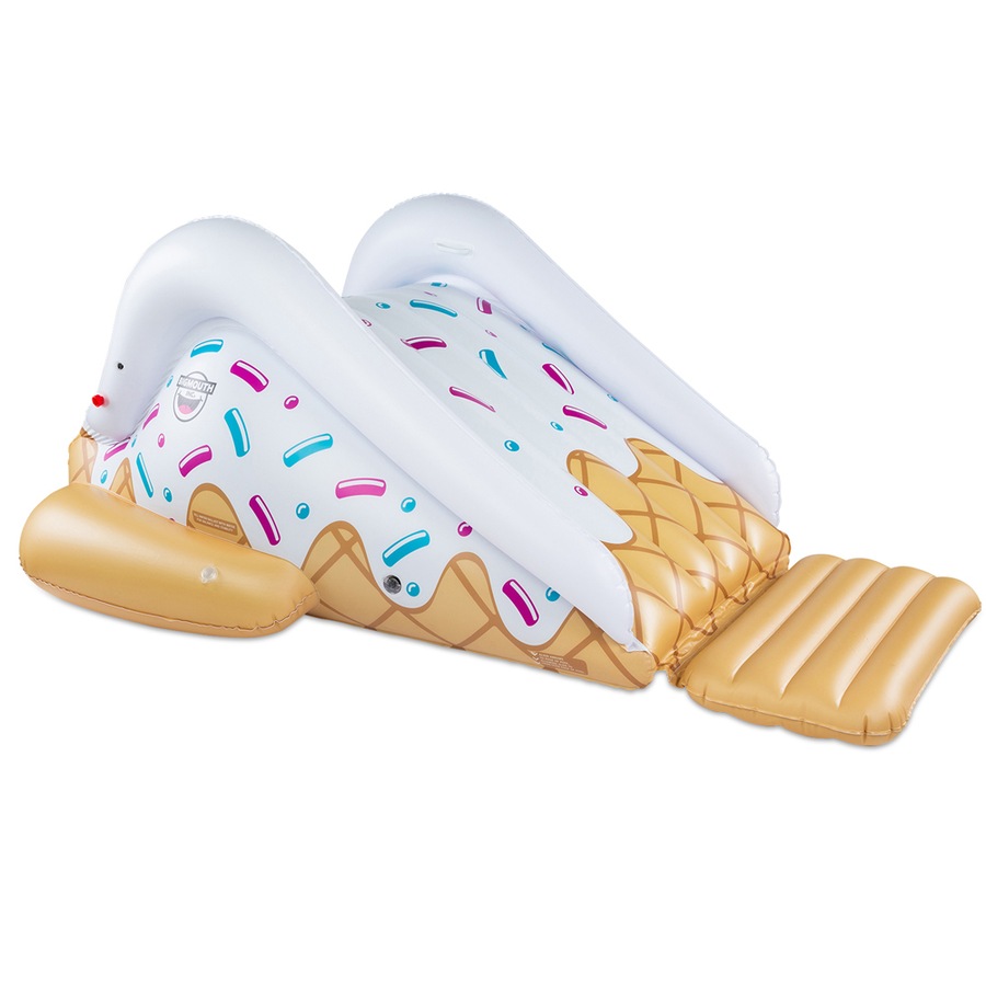 Buy BigMouth Inc. Inflatable Ice Cream Swimming Pool Water Slide Kids ...