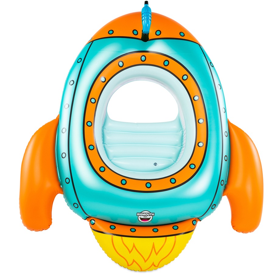 BigMouth Inc. Rocket Ship Water Blaster Inflatable Kids Swimming Pool Float