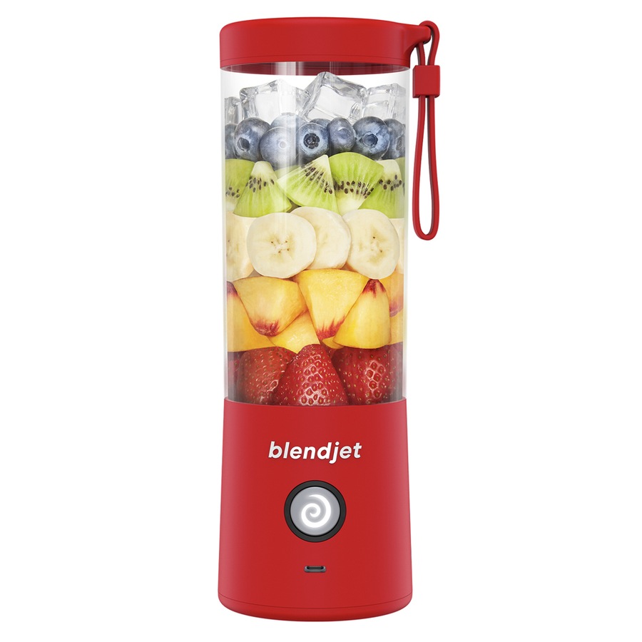 BlendJet 2 Portable Rechargeable Electric Blender Smoothie Maker/Mixer Red
