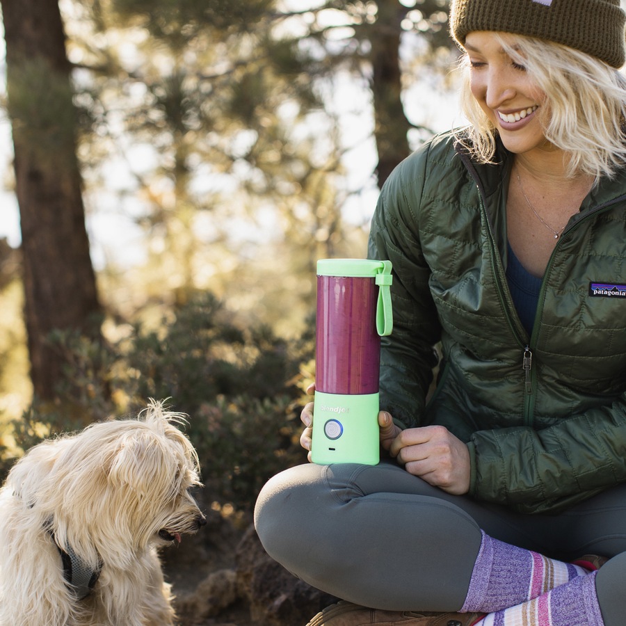 BlendJet 2 Portable Rechargeable Electric Blender Smoothie Maker/Mixer Seafoam