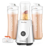Kambrook KBL63 Blitz2Go Bottle Blender Protein Shake Mixer Smoothies Drink Maker