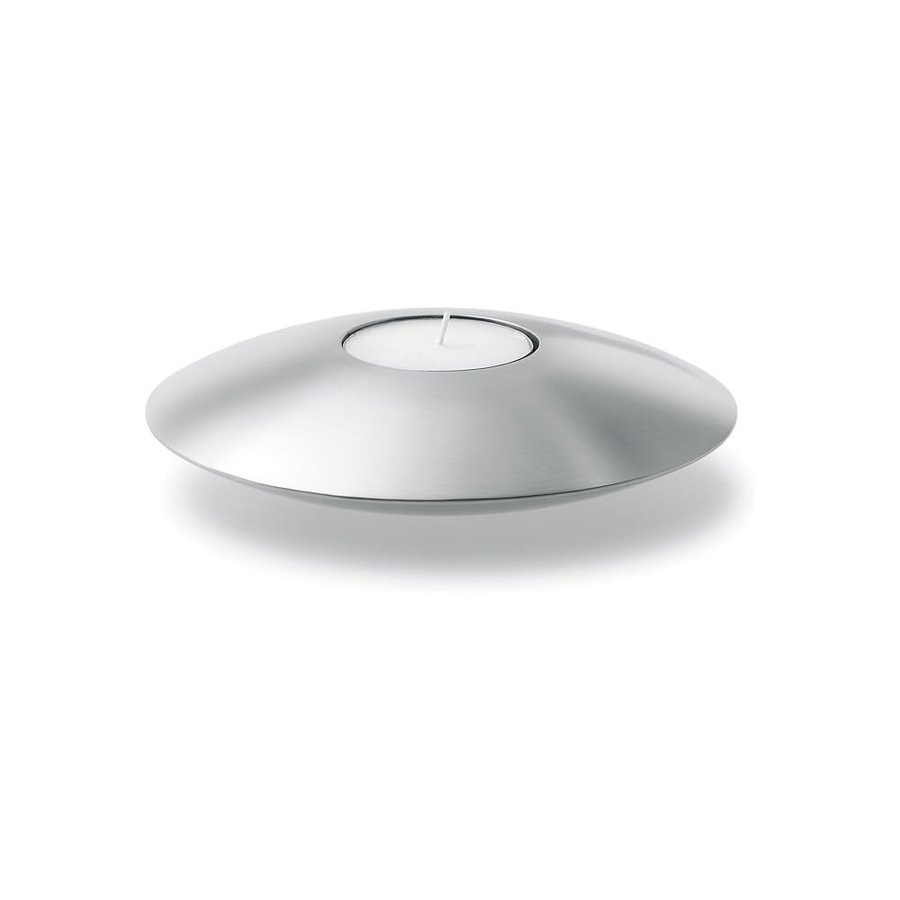Blomus Ribera Stainless Steel Tealight Candle Holder Decor 12cm Silver