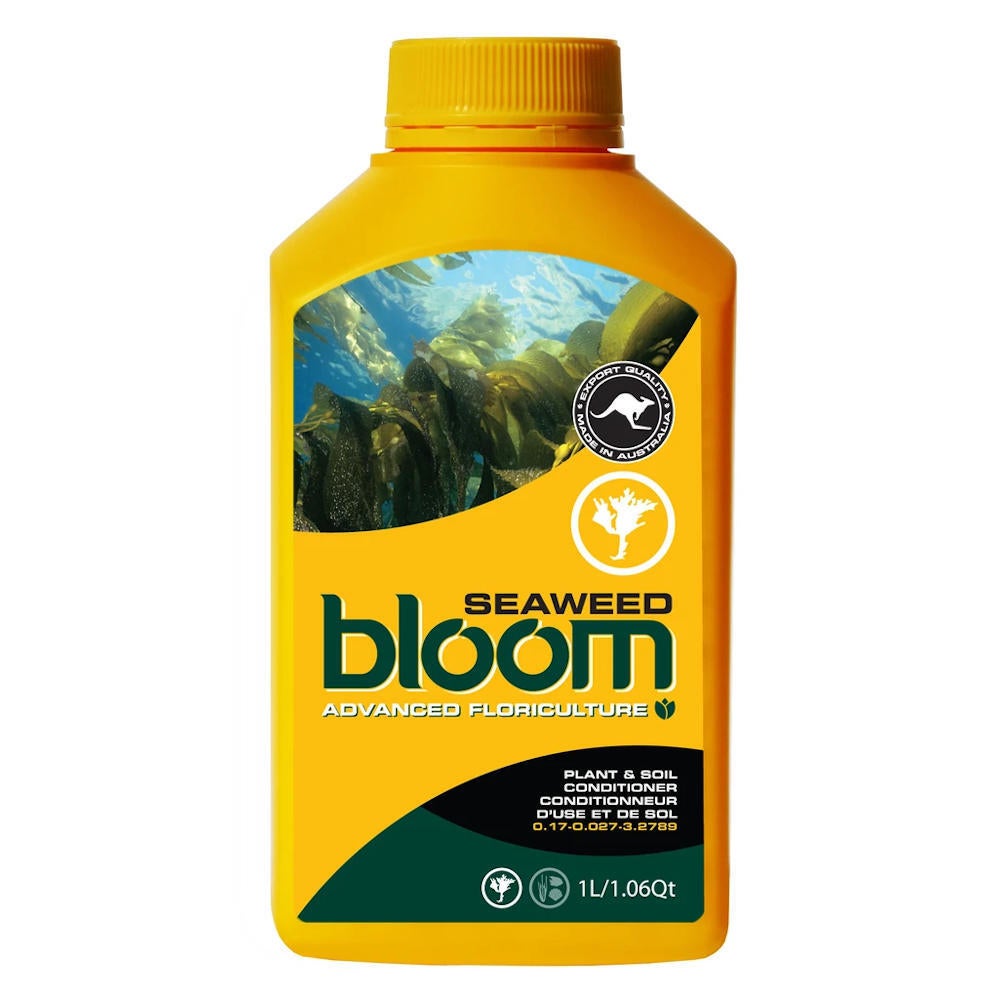 Bloom Yellow Bottles 1L Advanced Floriculture Seaweed for Hydroponics/Aquaponics