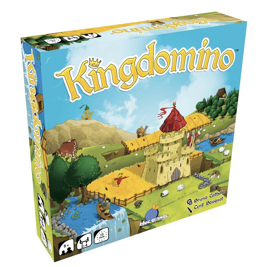 Blue Orange Games Kingdomino Children's/Family Dominoes Strategy Grid Game 8y+