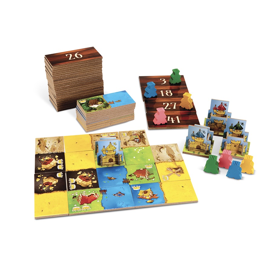 Blue Orange Games Kingdomino Children's/Family Dominoes Strategy Grid Game 8y+