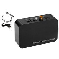 Bluetooth Headphones Transmitter Sender Aux 3.5mm/Optical Toslink Audio for TV