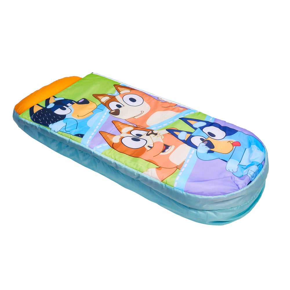 Bluey Family 150cm Ready Inflatable Kids Air Bed/Sleeping Mattress w/Pump/Bag