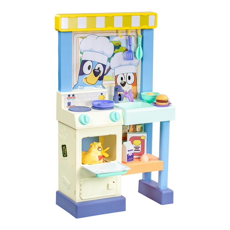 Bluey S11 Bake With Me Deluxe Kitchen Playset Kids/Children Pretend Play Toy 3y+
