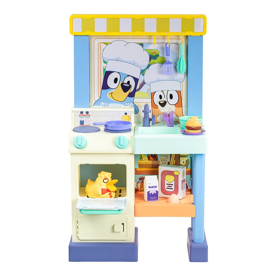 Bluey S11 Bake With Me Deluxe Kitchen Playset Kids/Children Pretend Play Toy 3y+